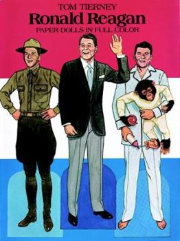 Paperback Ronald Reagan Paper Dolls Book