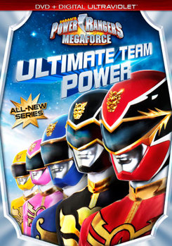 DVD Power Rangers Megaforce: Ultimate Team Power Book