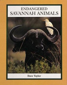 Library Binding Endangered Savannah Animals Book