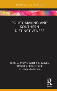 Hardcover Policy Making and Southern Distinctiveness Book