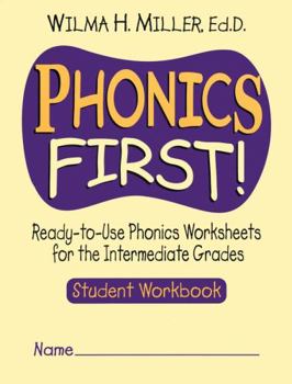 Paperback Phonics First!: Ready-To-Use Phonics Worksheets for the Intermediate Grades Book