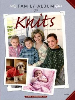 Paperback Family Album of Knits Book