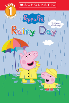 Paperback Rainy Day (Peppa Pig: Scholastic Reader, Level 1) Book