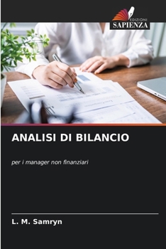 Paperback Analisi Di Bilancio [Italian] Book