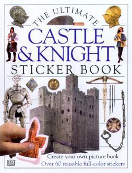 Paperback Ultimate Sticker Book: Castle and Knight Book
