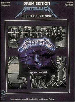 Paperback Metallica - Ride the Lightning: For Drums Book