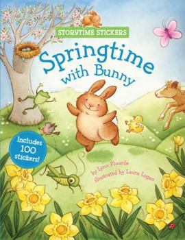 Paperback Storytime Stickers: Springtime with Bunny Book