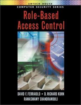 Hardcover Role-Based Access Control Book