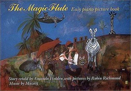 Paperback The Magic Flute (Easy Piano Picture Book) Book
