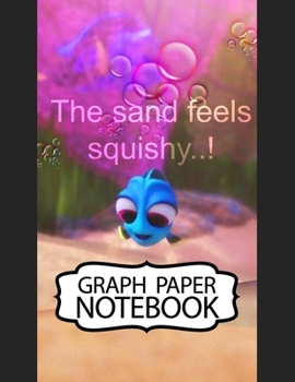 Notebook: Finding Nemo Cheerful Clownfish Adventure Fans Funny Swimming Ocean Life, Kids Elementary School Graph Paper Girls 8.5 x 11 Inches 110 Pages