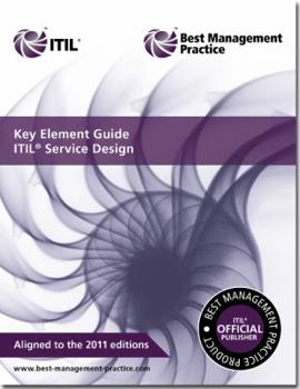 Paperback Key Element Guide ITIL Service Design (Best Management Practice) Book