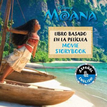 Paperback Disney Moana: Movie Storybook / Libro Basado En La Película (English-Spanish) Book