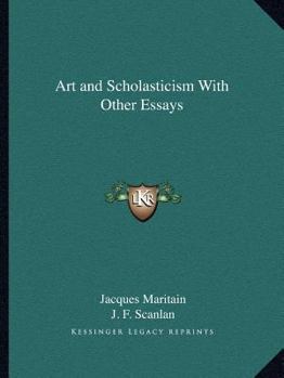 Paperback Art and Scholasticism With Other Essays Book
