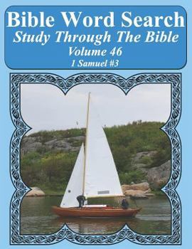 Paperback Bible Word Search Study Through The Bible: Volume 46 1 Samuel #3 [Large Print] Book