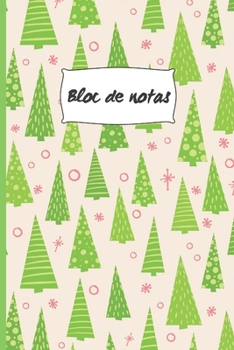 Paperback Bloc de Notas: Cuaderno Lineado. Cuaderno O Bloc de Notas O Apuntes, Diario O Agenda. Fondo de ?rboles. [Spanish] Book