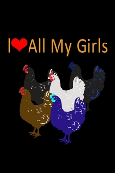 I Love All My Girls: 110 Game Sheets - 660 Tic-Tac-Toe Blank Games | Soft Cover Book For Kids For Traveling & Summer Vacations | Mini Game | Clever ... X 22.86 Cm | Single Player | Funny Great Gift