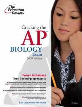 Paperback Cracking the AP Biology Exam, 2009 Edition (College Test Preparation) Book