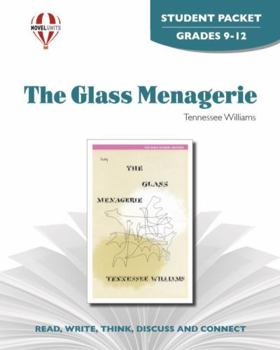 Paperback Glass Menagerie - Student Packet by Novel Units Book