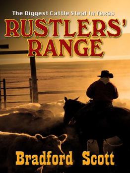 Paperback Rustlers' Range [Large Print] Book