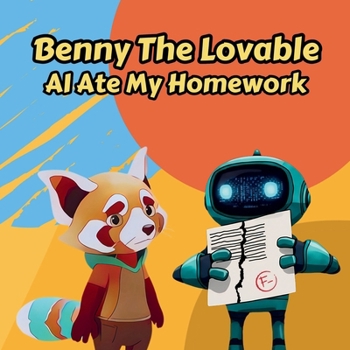 Paperback Benny The Lovable: AI Ate My Homework [Large Print] Book