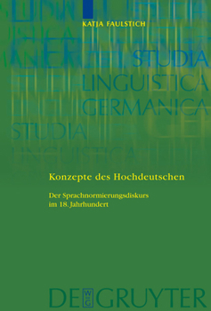 Hardcover Konzepte des Hochdeutschen [German] Book
