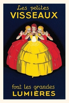 Paperback Vintage Journal Three ladies with Light, France Book