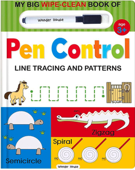 Board book My Big Wipe and Clean Book of Pen Control for Kids: Line Tracing and Patterns Book
