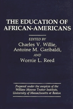 Paperback The Education of African-Americans Book