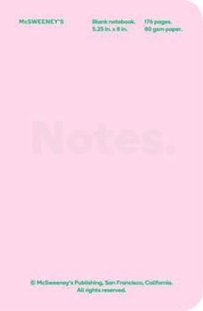 McSweeney's Blank Vinyl Notebook