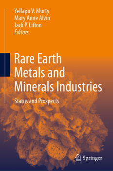 Hardcover Rare Earth Metals and Minerals Industries: Status and Prospects Book