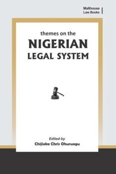Paperback Themes on the Nigerian Legal System Book