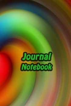 Paperback Journal Notebook: Rainbow Daily Journaling - Lined Paper Wide Ruled Notes Spark Your Imagination and Positive Thinking - Colorful Whirlw Book