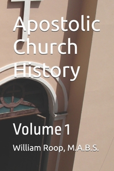 Paperback Apostolic Church History: Volume 1 Book