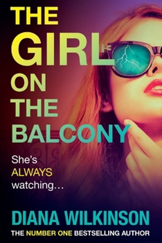 Paperback The Girl on the Balcony [Large Print] Book