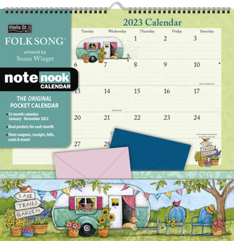 Office Product Folk Song 2023 Note Nook(tm) Book