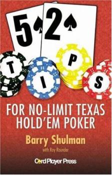 Paperback 52 Tips for No-Limit Texas Hold'em Poker Book