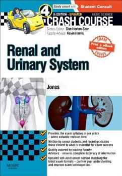 Paperback Crash Course Renal and Urinary System Updated Print + eBook Edition Book