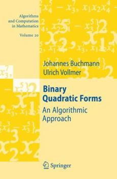 Paperback Binary Quadratic Forms: An Algorithmic Approach Book