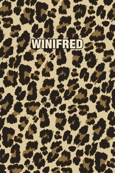 Paperback Winifred: Personalized Notebook - Leopard Print Notebook (Animal Pattern). Blank College Ruled (Lined) Journal for Notes, Journa Book