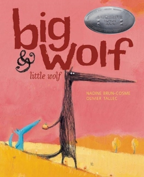 Hardcover Big Wolf & Little Wolf: The Little Leaf That Wouldn't Fall Book