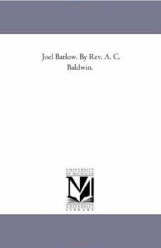 Paperback Joel Barlow. By Rev. A. C. Baldwin. Book