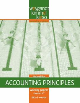 Paperback Accounting Principles, Working Papers Chapters 1-7 Book