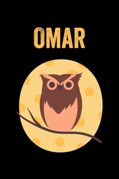 Paperback Omar: Animals Coloring Book for Kids, Weekly Planner, and Lined Journal Animal Coloring Pages. Personalized Custom Name Init Book