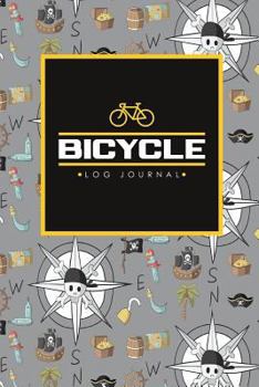 Paperback Bicycle Log Journal Book