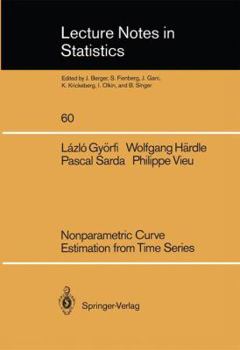 Paperback Nonparametric Curve Estimation from Time Series Book