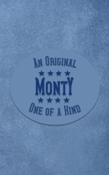 Paperback Monty: Personalized Writing Journal for Men Book
