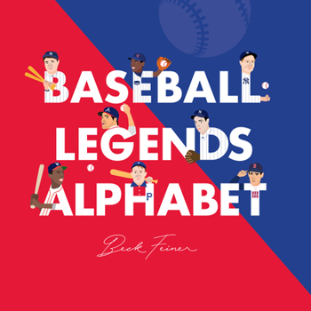 Hardcover Baseball Legends Alphabet Book