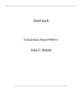 Paperback Hand truck: United States Patent 9969411 Book