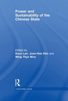 Paperback Power and Sustainability of the Chinese State Book