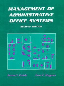 Hardcover Management of Administrative Office Systems Book